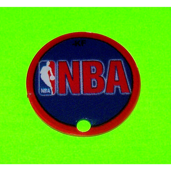 NBA Original Pinball Machine Plastic Promo Keychain New Old Stock Vintage - Picture 1 of 1